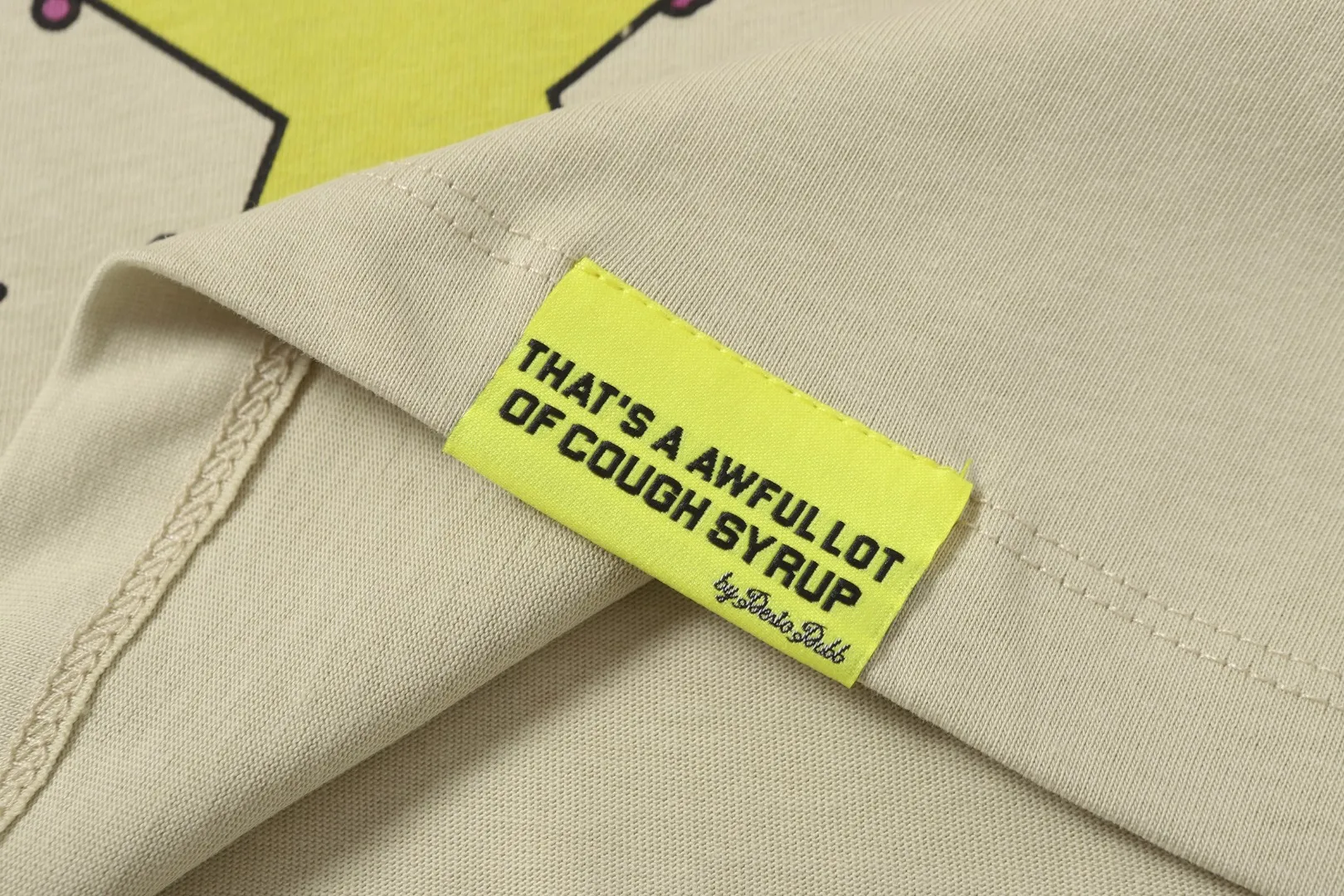 2245# / / ｜ THAT'S A AWFUL LOT OF COUGH SYRUP In Stock T （fabric):32 Sizes（size）：S-M L X L （colour）： / /